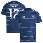 Aston Villa Shirts - aston villa adidas third shirt 2024-25 – kids with digne 12 printing Collection of Official Fan Gear
