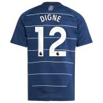 Aston Villa Shirts - aston villa adidas third shirt 2024-25 – kids with digne 12 printing Collection of Official Fan Gear