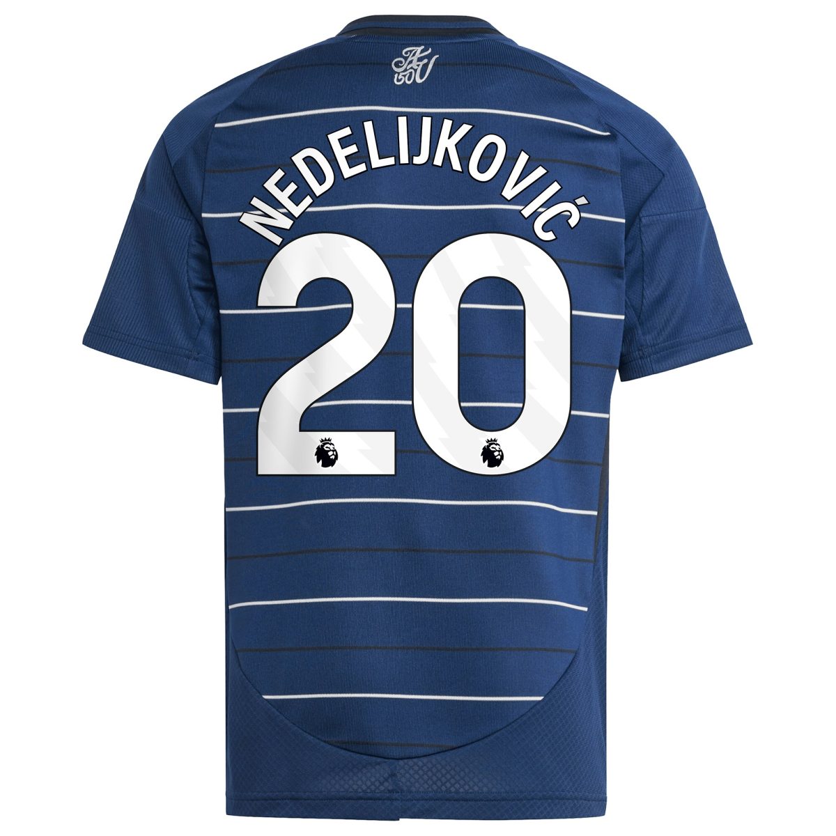 Aston Villa Shirts - aston villa adidas third shirt 2024-25 – kids with nedeljković 20 printing Collection of Official Fan Gear