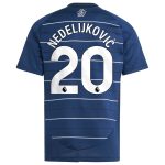 Aston Villa Shirts - aston villa adidas third shirt 2024-25 – kids with nedeljković 20 printing Collection of Official Fan Gear