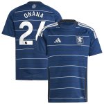 Aston Villa Shirts - aston villa adidas third shirt 2024-25 – kids with onana 24 printing Collection of Official Fan Gear