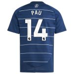 Aston Villa Shirts - aston villa adidas third shirt 2024-25 – kids with pau 14 printing Collection of Official Fan Gear