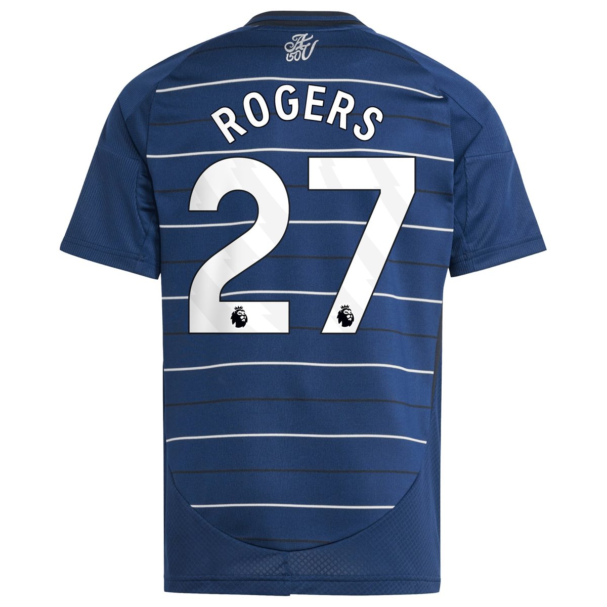 Aston Villa Shirts - aston villa adidas third shirt 2024-25 – kids with rogers 27 printing Collection of Official Fan Gear