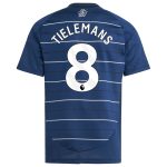 Aston Villa Shirts - aston villa adidas third shirt 2024-25 – kids with tielemans 8 printing Collection of Official Fan Gear