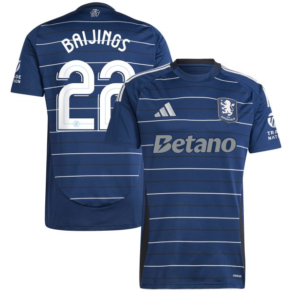 Aston Villa Shirts - aston villa adidas third shirt 2024-25 with baijings 22 cup printing Collection of Official Fan Gear