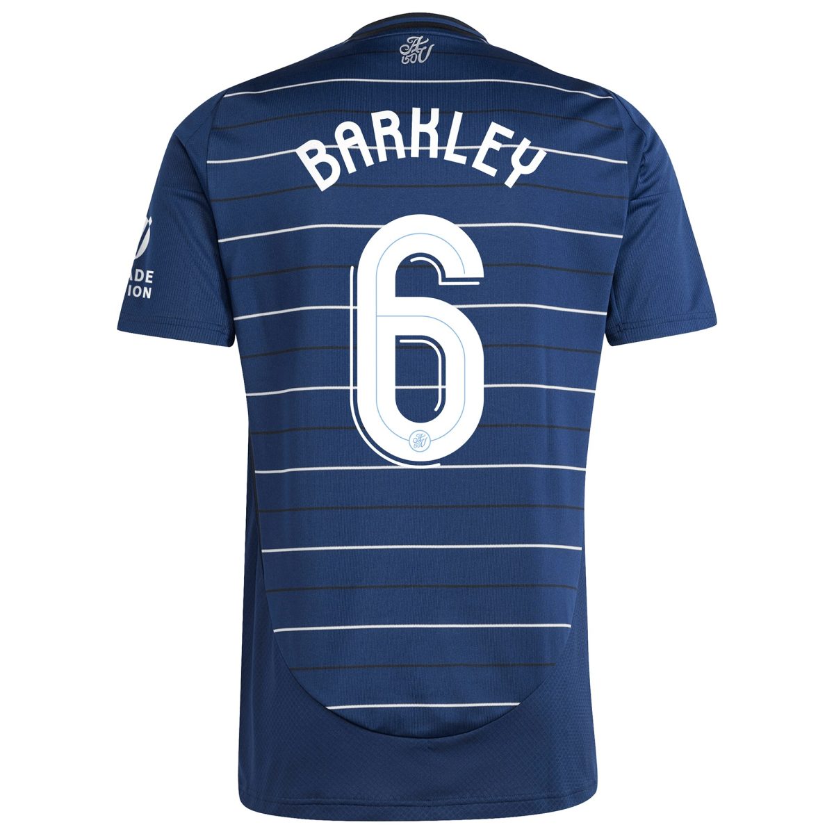 Aston Villa Shirts - aston villa adidas third shirt 2024-25 with barkley 6 cup printing Collection of Official Fan Gear