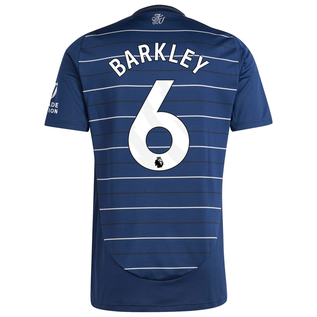 Aston Villa Shirts - aston villa adidas third shirt 2024-25 with barkley 6 printing Collection of Official Fan Gear