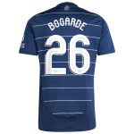 Aston Villa Shirts - aston villa adidas third shirt 2024-25 with bogarde 26 cup printing Collection of Official Fan Gear