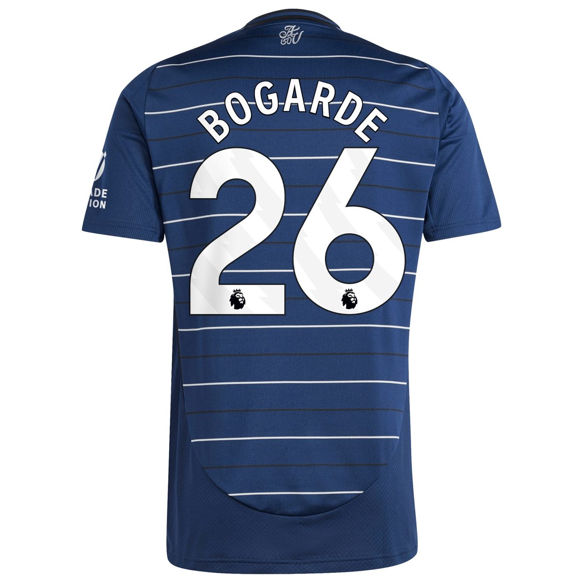 Aston Villa Shirts - aston villa adidas third shirt 2024-25 with bogarde 26 printing Collection of Official Fan Gear