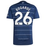 Aston Villa Shirts - aston villa adidas third shirt 2024-25 with bogarde 26 printing Collection of Official Fan Gear