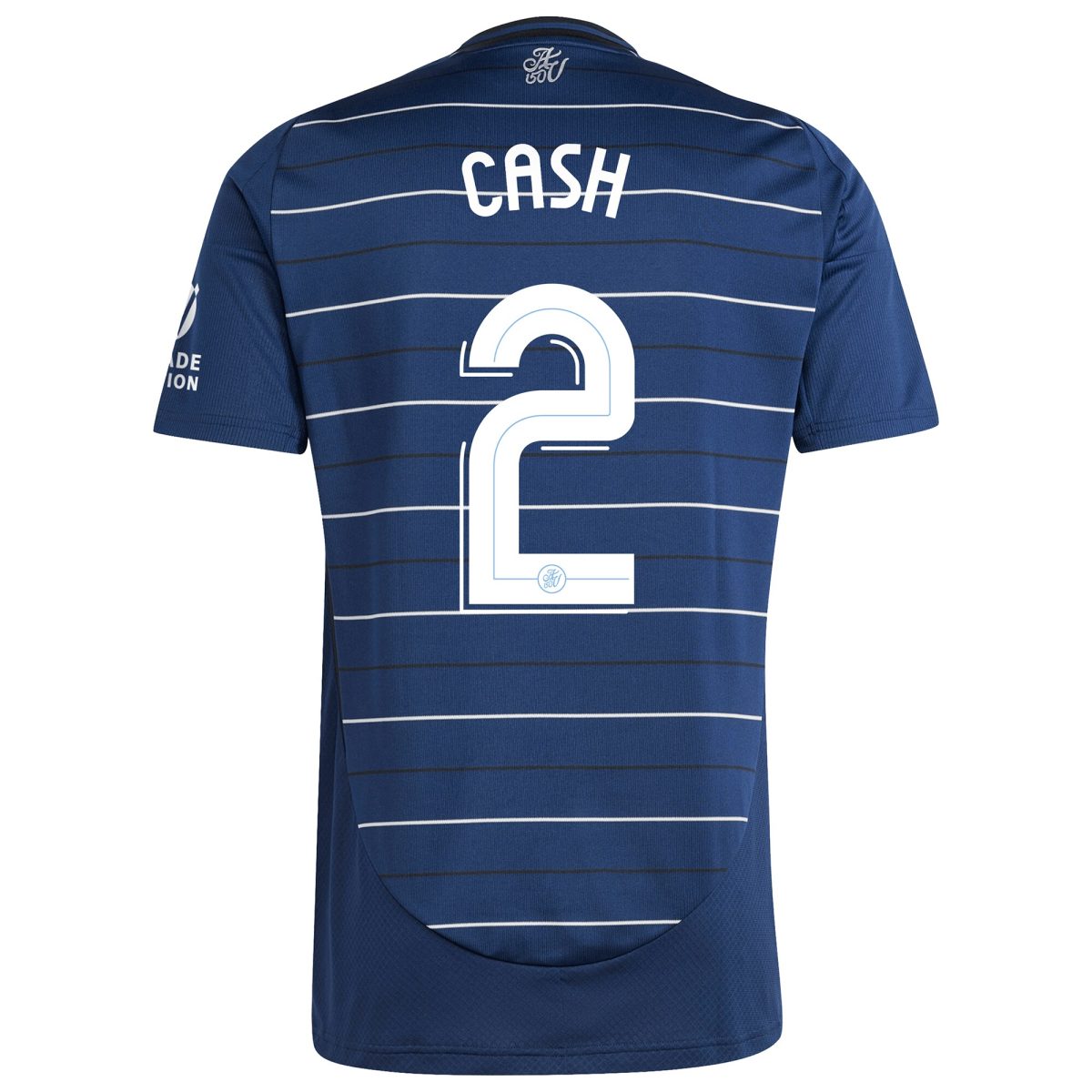 Aston Villa Shirts - aston villa adidas third shirt 2024-25 with cash 2 cup printing Collection of Official Fan Gear