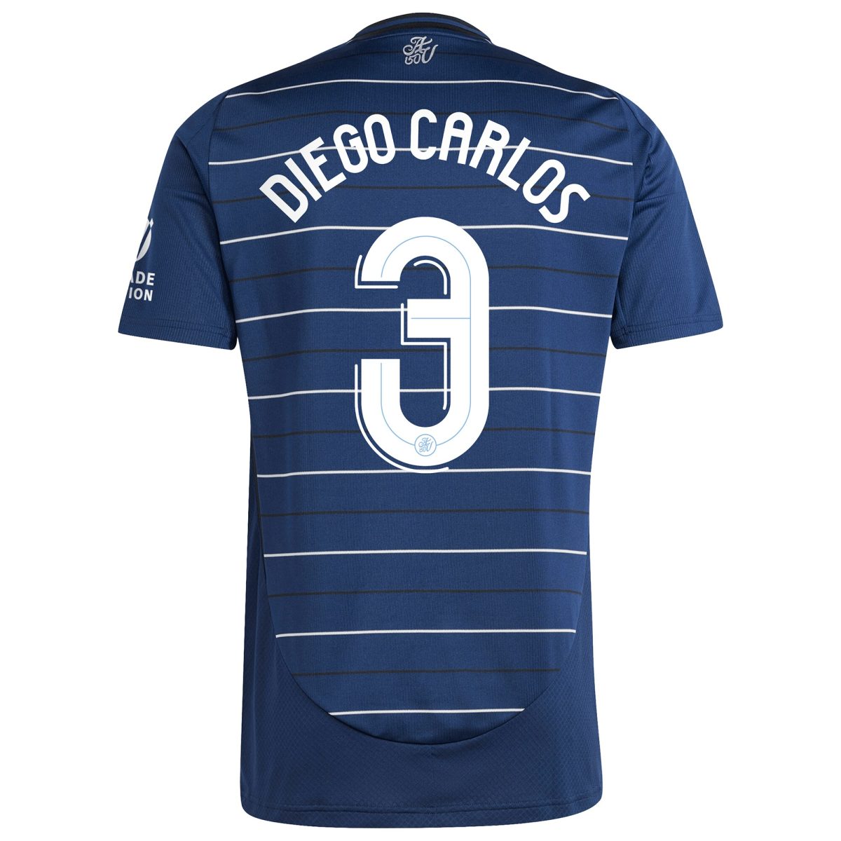Aston Villa Shirts - aston villa adidas third shirt 2024-25 with diego carlos 3 cup printing Collection of Official Fan Gear