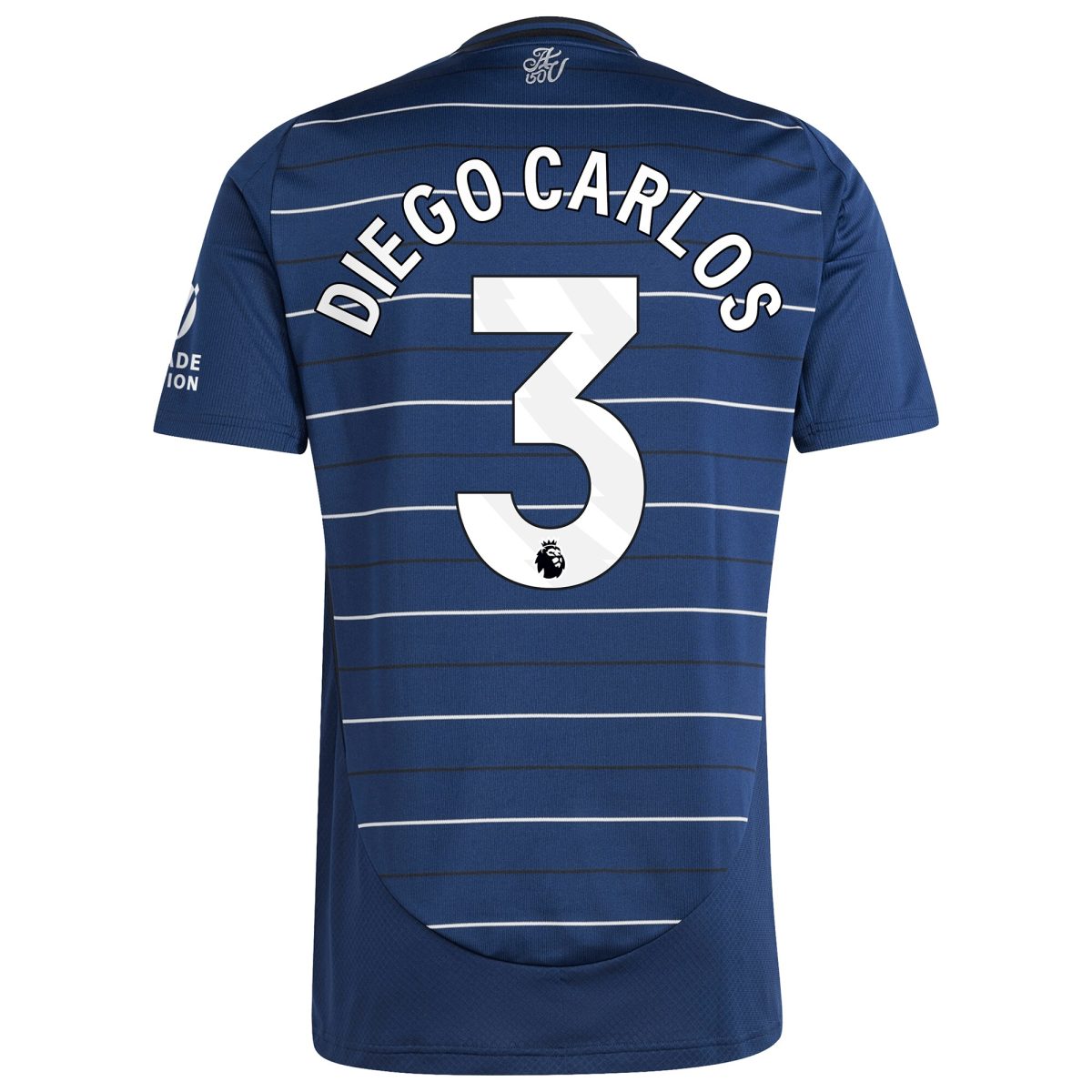 Aston Villa Shirts - aston villa adidas third shirt 2024-25 with diego carlos 3 printing Collection of Official Fan Gear