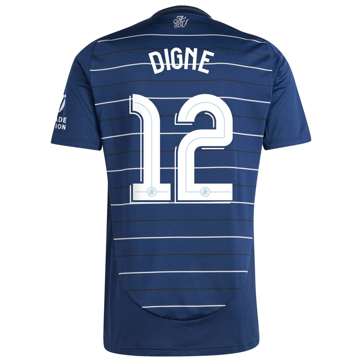 Aston Villa Shirts - aston villa adidas third shirt 2024-25 with digne 12 cup printing Collection of Official Fan Gear