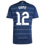 Aston Villa Shirts - aston villa adidas third shirt 2024-25 with digne 12 cup printing Collection of Official Fan Gear
