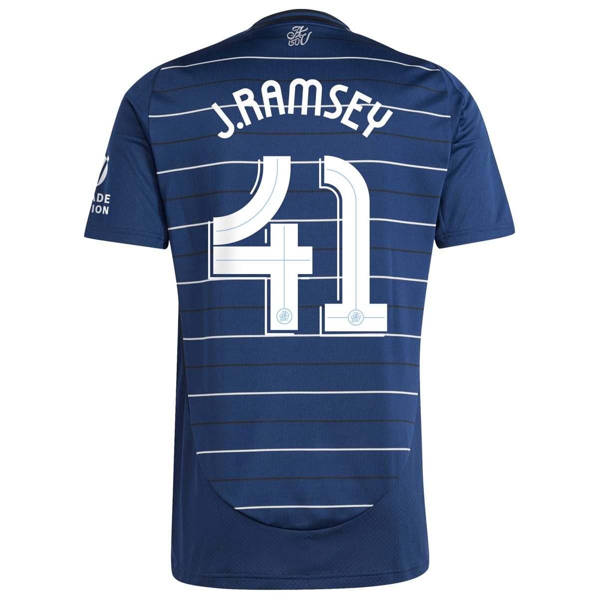 Aston Villa Shirts - aston villa adidas third shirt 2024-25 with j. ramsey 41 cup printing Collection of Official Fan Gear