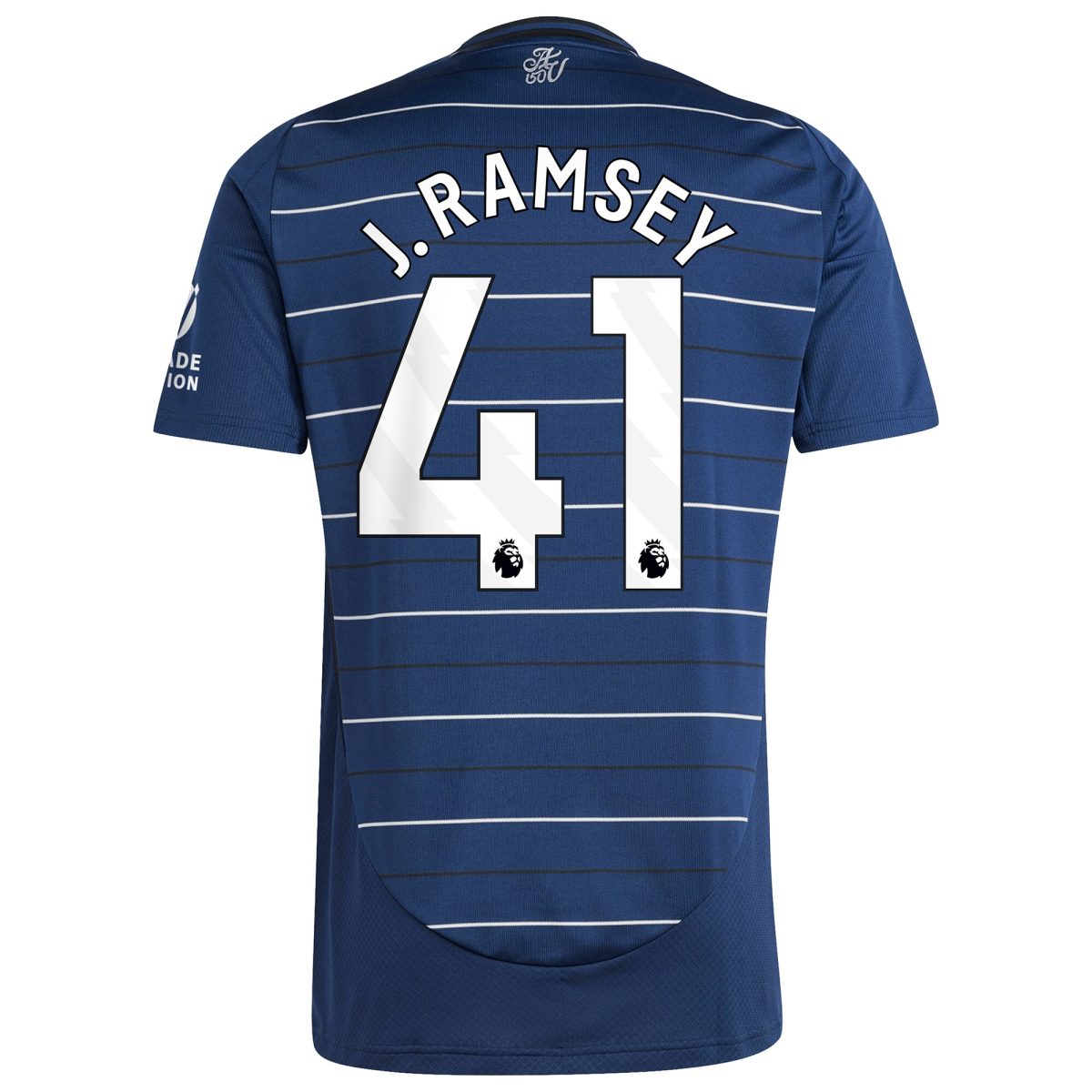 Aston Villa Shirts - aston villa adidas third shirt 2024-25 with j. ramsey 41 printing Collection of Official Fan Gear
