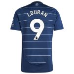 Aston Villa Shirts - aston villa adidas third shirt 2024-25 with j.duran 9 printing Collection of Official Fan Gear