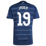 Aston Villa Shirts - aston villa adidas third shirt 2024-25 with jaden 19 cup printing Collection of Official Fan Gear