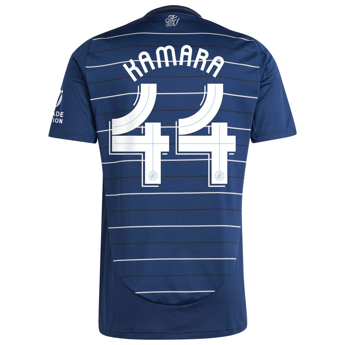 Aston Villa Shirts - aston villa adidas third shirt 2024-25 with kamara 44 cup printing Collection of Official Fan Gear