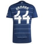 Aston Villa Shirts - aston villa adidas third shirt 2024-25 with kamara 44 cup printing Collection of Official Fan Gear