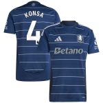 Aston Villa Shirts - aston villa adidas third shirt 2024-25 with konsa 4 printing Collection of Official Fan Gear
