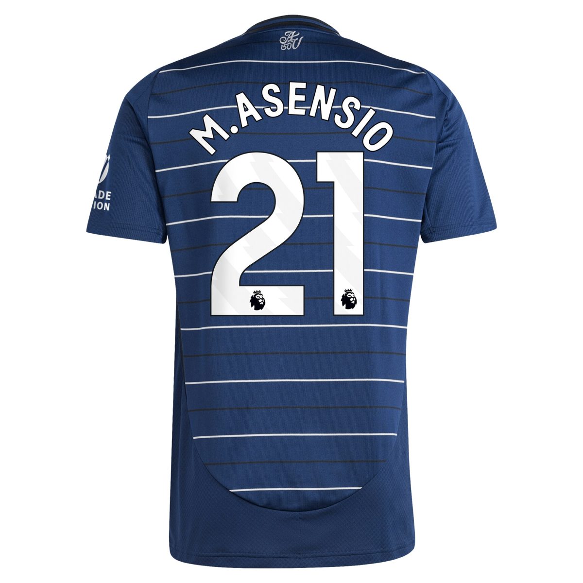 Aston Villa Shirts - aston villa adidas third shirt 2024-25 with m.asensio 21 printing Collection of Official Fan Gear