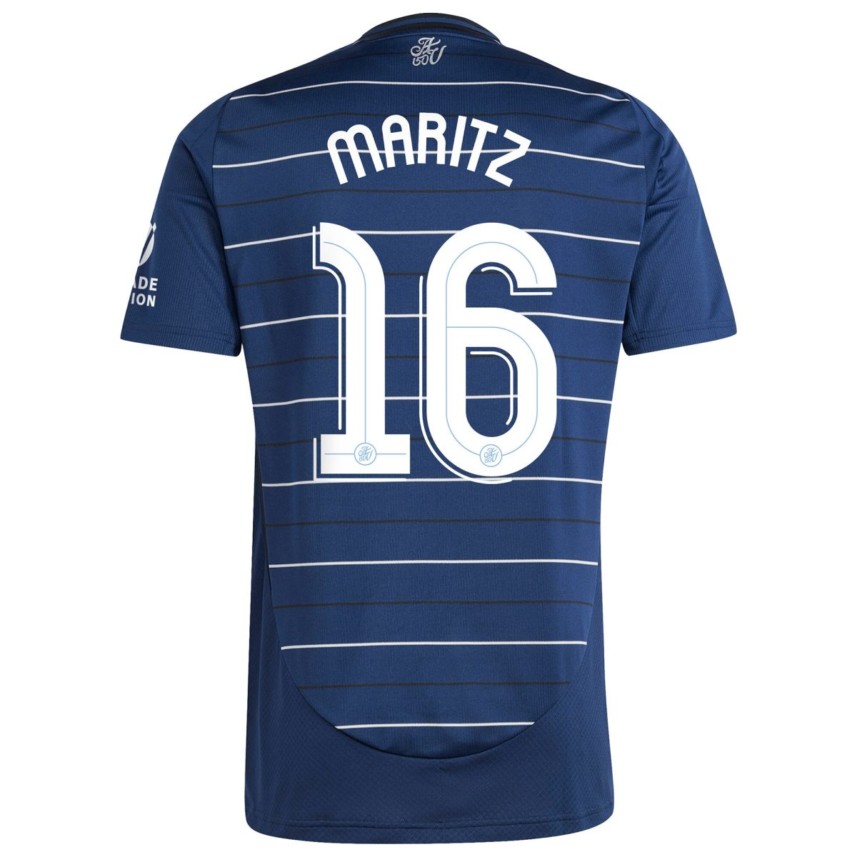 Aston Villa Shirts - aston villa adidas third shirt 2024-25 with maritz 16 cup printing Collection of Official Fan Gear