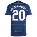 Aston Villa Shirts - aston villa adidas third shirt 2024-25 with nedeljković 20 cup printing Collection of Official Fan Gear