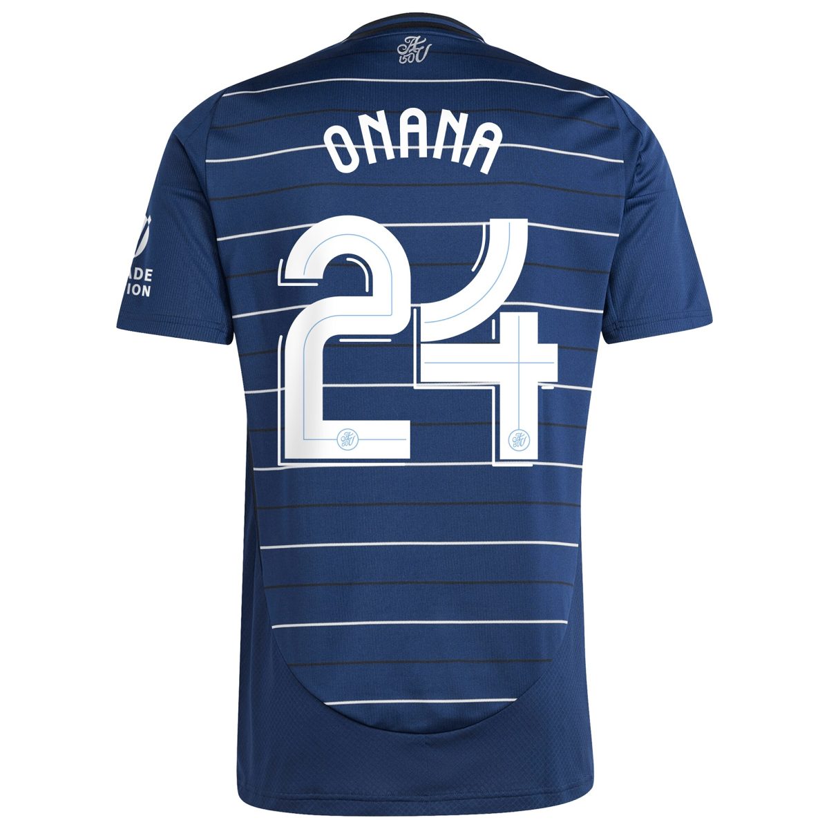 Aston Villa Shirts - aston villa adidas third shirt 2024-25 with onana 24 cup printing Collection of Official Fan Gear