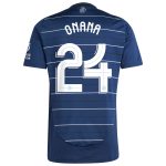 Aston Villa Shirts - aston villa adidas third shirt 2024-25 with onana 24 cup printing Collection of Official Fan Gear