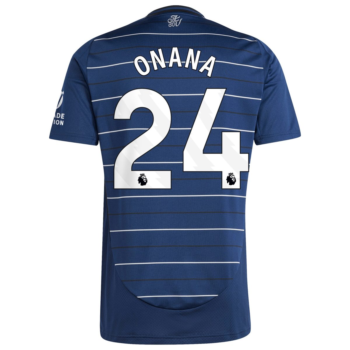 Aston Villa Shirts - aston villa adidas third shirt 2024-25 with onana 24 printing Collection of Official Fan Gear