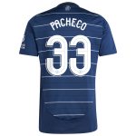 Aston Villa Shirts - aston villa adidas third shirt 2024-25 with pacheco 33 cup printing Collection of Official Fan Gear