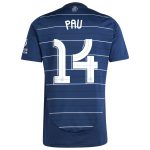 Aston Villa Shirts - aston villa adidas third shirt 2024-25 with pau 14 cup printing Collection of Official Fan Gear