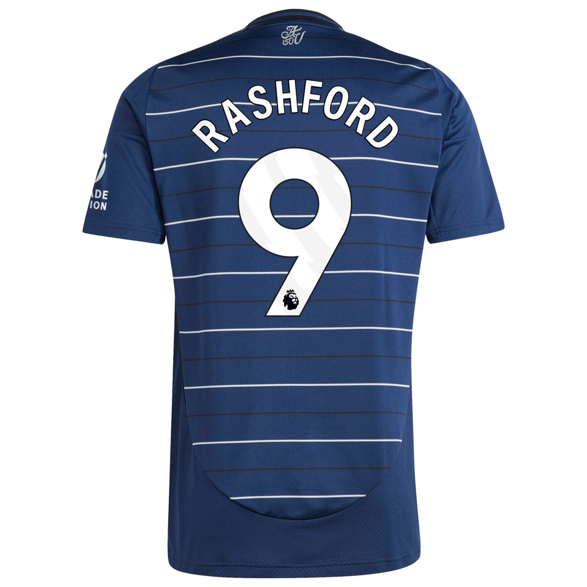 Aston Villa Shirts - aston villa adidas third shirt 2024-25 with rashford 9 printing Collection of Official Fan Gear