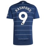 Aston Villa Shirts - aston villa adidas third shirt 2024-25 with rashford 9 printing Collection of Official Fan Gear