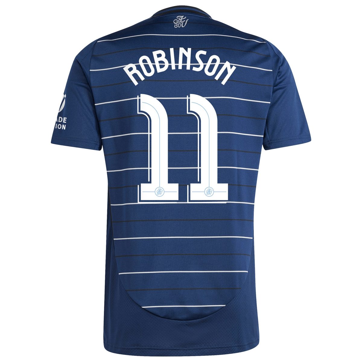Aston Villa Shirts - aston villa adidas third shirt 2024-25 with robinson 11 cup printing Collection of Official Fan Gear