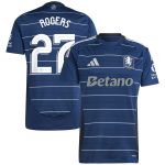 Aston Villa Shirts - aston villa adidas third shirt 2024-25 with rogers 27 cup printing Collection of Official Fan Gear