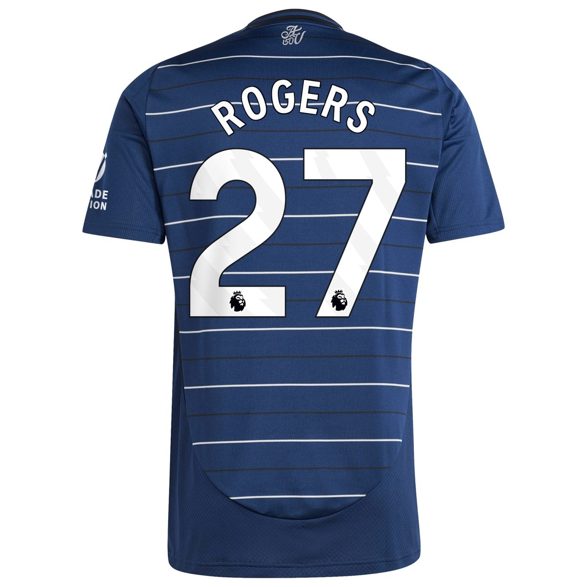Aston Villa Shirts - aston villa adidas third shirt 2024-25 with rogers 27 printing Collection of Official Fan Gear