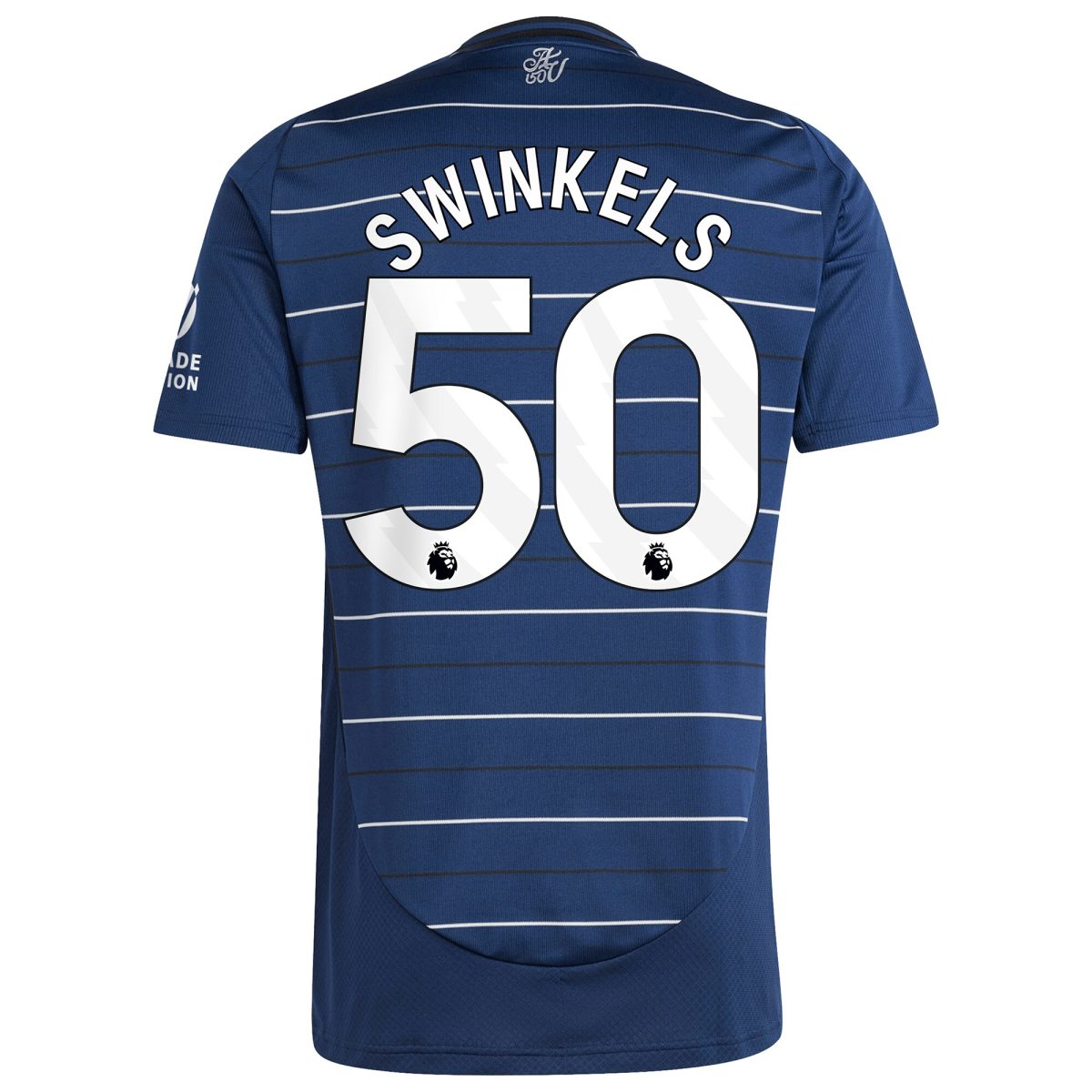 Aston Villa Shirts - aston villa adidas third shirt 2024-25 with swinkels 50 printing Collection of Official Fan Gear