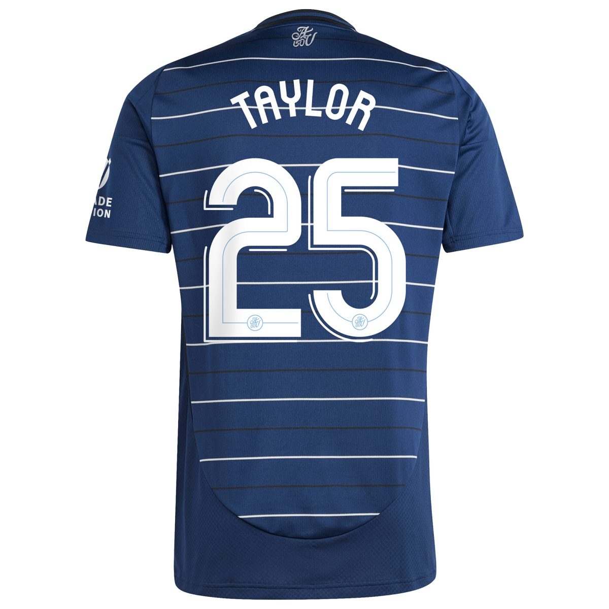 Aston Villa Shirts - aston villa adidas third shirt 2024-25 with taylor 25 cup printing Collection of Official Fan Gear