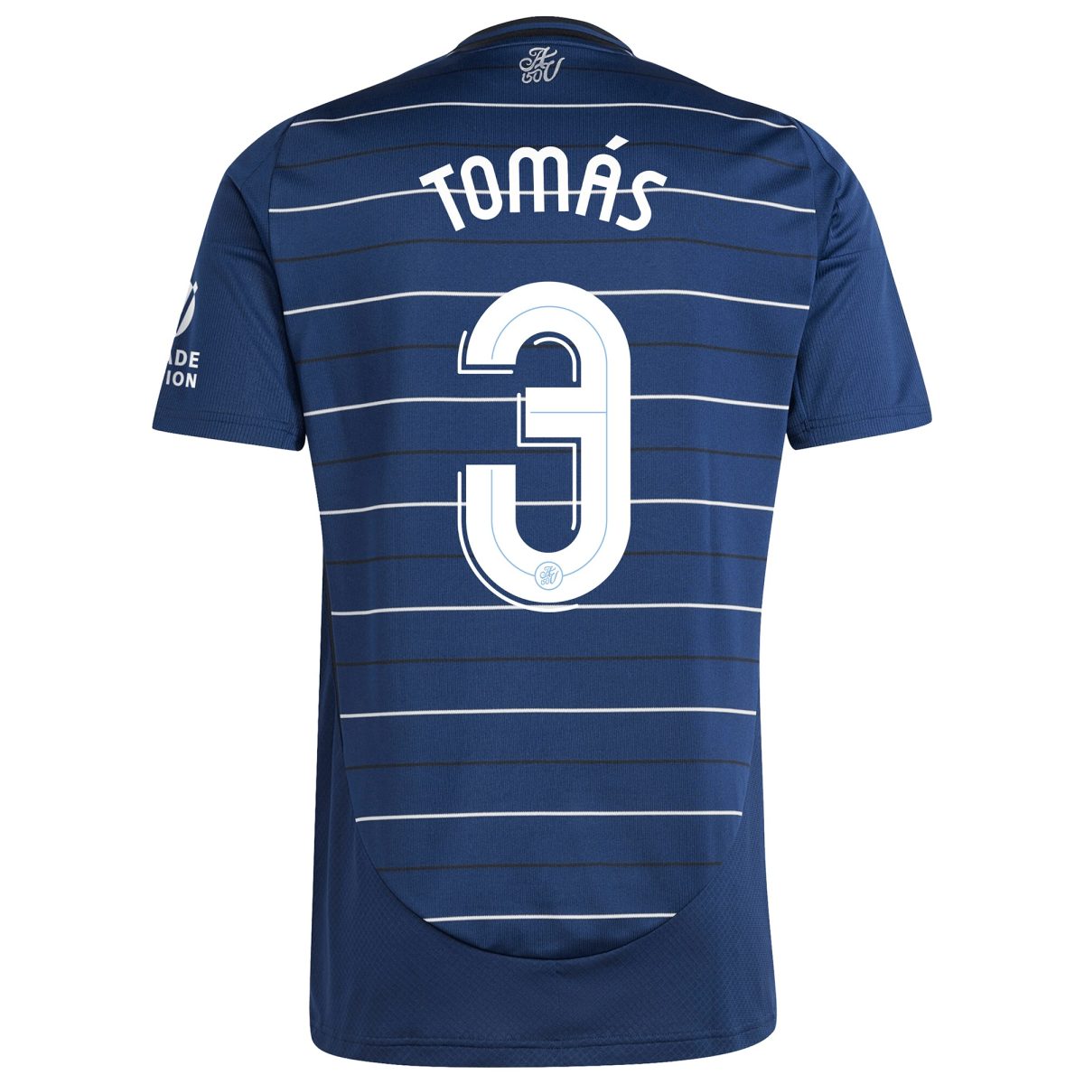 Aston Villa Shirts - aston villa adidas third shirt 2024-25 with tomás 3 cup printing Collection of Official Fan Gear