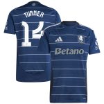 Aston Villa Shirts - aston villa adidas third shirt 2024-25 with turner 14 cup printing Collection of Official Fan Gear