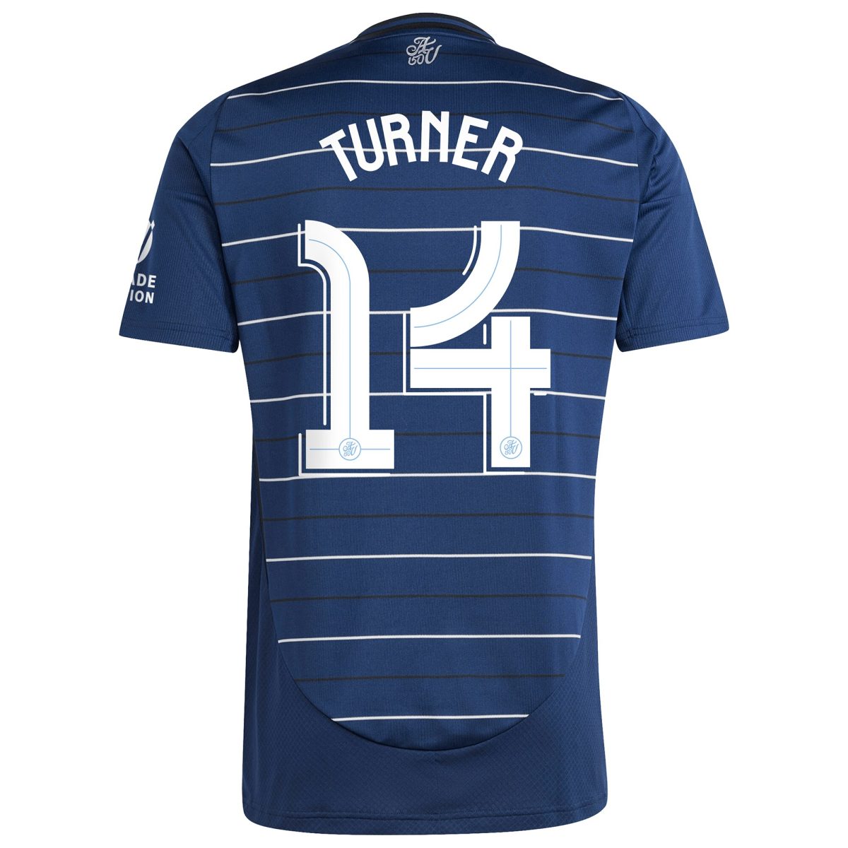 Aston Villa Shirts - aston villa adidas third shirt 2024-25 with turner 14 cup printing Collection of Official Fan Gear