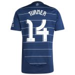 Aston Villa Shirts - aston villa adidas third shirt 2024-25 with turner 14 cup printing Collection of Official Fan Gear