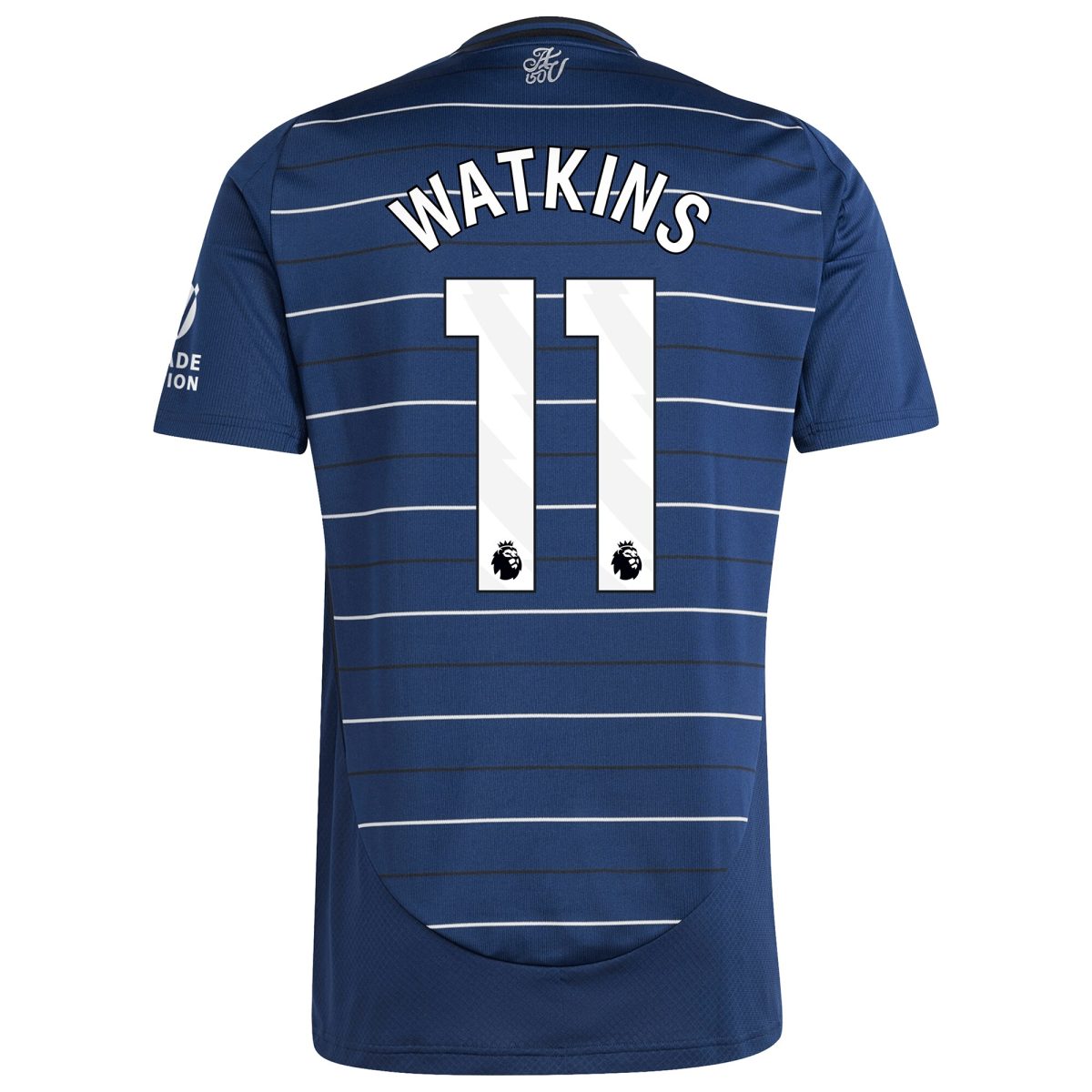 Aston Villa Shirts - aston villa adidas third shirt 2024-25 with watkins 11 printing Collection of Official Fan Gear