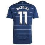 Aston Villa Shirts - aston villa adidas third shirt 2024-25 with watkins 11 printing Collection of Official Fan Gear