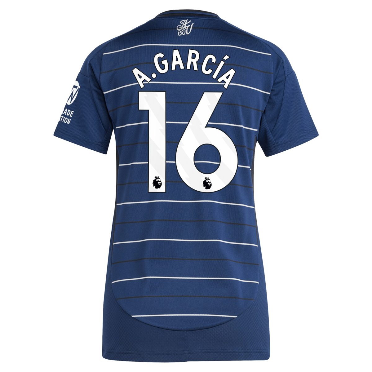 Aston Villa Shirts - aston villa adidas third shirt 2024-25 – womens with a.garcía 16 printing Collection of Official Fan Gear