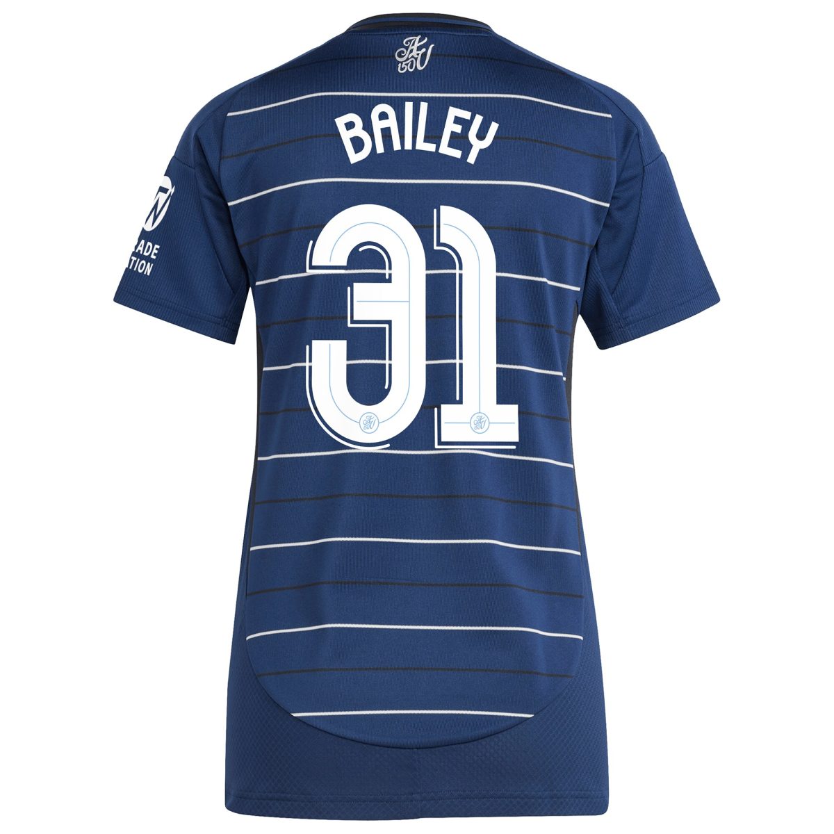 Aston Villa Shirts - aston villa adidas third shirt 2024-25 – womens with bailey 31 cup printing Collection of Official Fan Gear