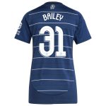 Aston Villa Shirts - aston villa adidas third shirt 2024-25 – womens with bailey 31 cup printing Collection of Official Fan Gear